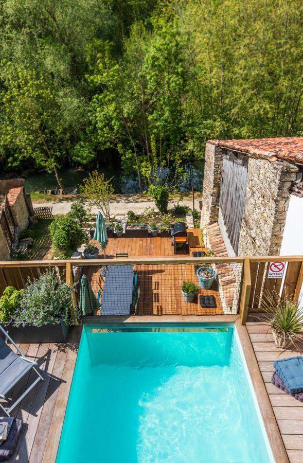 Villa Melusine Arcais Bagian luar foto